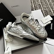 Chanel Sneaker Silver 14222 - 5