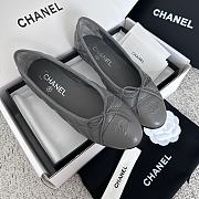 Chanel Ballet flats Aged Calfskin Gray 10mm - 5