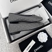 Chanel Ballet flats Aged Calfskin Gray 10mm - 3