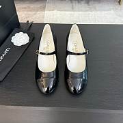 Chanel Mary Janes Shiny Calfskin & Patent Calfskin Black 35mm - 2