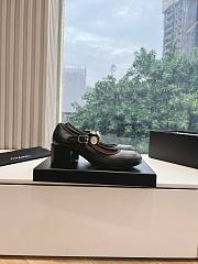 Chanel Mary Janes Lambskin Black 60mm - 6