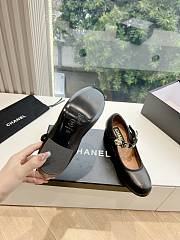 Chanel Mary Janes Lambskin Black 60mm - 4