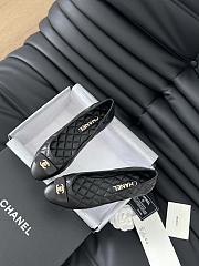 Chanel Ballet flats Calfskin & Lambskin Black 10mm - 6