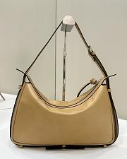 Simply Fendi Medium Beige Leather - 34.5x20-x4.5cm - 6