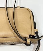 Simply Fendi Mini Beige Leather - 22x4.5x13cm - 6