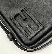 Simply Fendi Mini Black Leather - 22x4.5x13cm - 3