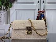 LV Wallet On Chain Métis Cream M82836 - 19.5x11x5.5cm - 1