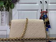 LV Wallet On Chain Métis Cream M82836 - 19.5x11x5.5cm - 3