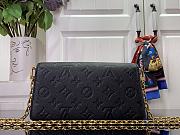 LV Wallet On Chain Métis Black M82637 - 19.5x11x5.5cm - 2