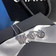 Chanel Étoile Filante Earrings 18K White Gold Diamonds J10814  - 4