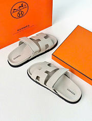 Hermes Chypre Sandals Gray - 2