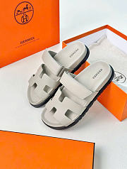 Hermes Chypre Sandals Gray - 3