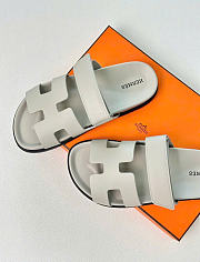 Hermes Chypre Sandals Gray - 4