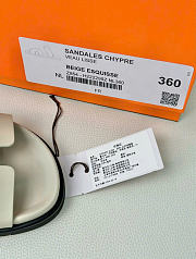 Hermes Chypre Sandals Gray - 5