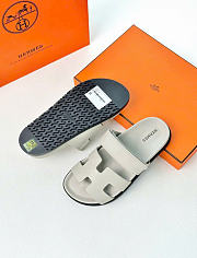 Hermes Chypre Sandals Gray - 6