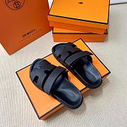 Hermes Chypre Sandals Black - 3