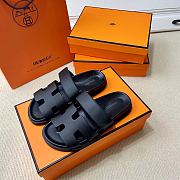 Hermes Chypre Sandals Black - 4