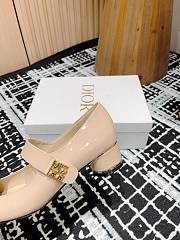 Miss Dior Pump Beige Patent Calfskin 40mm - 6