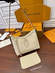 LV CarryAll PM Monogram Empreinte Cream M46293 - 29.5x24x12cm - 1