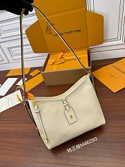 LV CarryAll PM Monogram Empreinte Cream M46293 - 29.5x24x12cm - 2