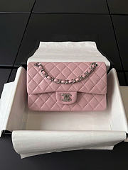 Chanel Small Classic Flap Caviar Quilted Light Pink - 23x14.5x6cm - 1