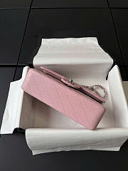 Chanel Small Classic Flap Caviar Quilted Light Pink - 23x14.5x6cm - 3