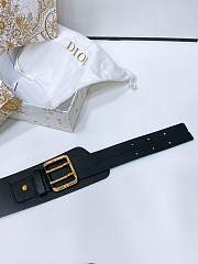 Dior Nolita Belt Black Smooth Calfskin 80mm - 5