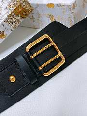 Dior Nolita Belt Black Smooth Calfskin 80mm - 4