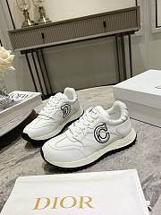 Dior C'est Dior Sneaker White Calfskin - 5