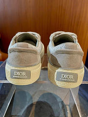 B33 Sneaker Dior Gray Dior Oblique Jacquard and Dior Gray Suede - 5