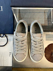 B33 Sneaker Dior Gray Dior Oblique Jacquard and Dior Gray Suede - 3