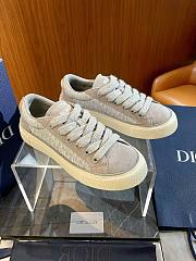 B33 Sneaker Dior Gray Dior Oblique Jacquard and Dior Gray Suede - 2