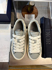 Dior B33 Sneaker Gray Smooth Calfskin - 5