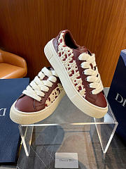 B33 Sneaker Burgundy Smooth Calfskin - 5