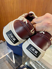 B33 Sneaker Burgundy Smooth Calfskin - 2