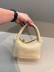 Bottega Veneta Mini Tosca Light Beige - 20x16.5x7cm - 1