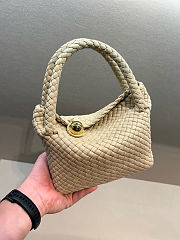 Bottega Veneta Mini Tosca Light Beige - 20x16.5x7cm - 4