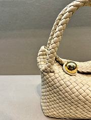 Bottega Veneta Mini Tosca Light Beige - 20x16.5x7cm - 2