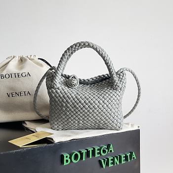 Bottega Veneta Small Tosca Gray - 20x16.5x7cm