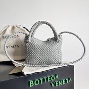 Bottega Veneta Mini Tosca Gray - 20x16.5x7cm - 5