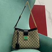 Gucci Padlock GG Medium Shoulder Bag Black - 32.5x24x5.5cm - 2