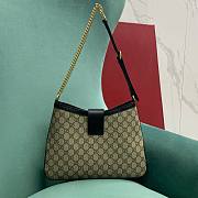 Gucci Padlock GG Medium Shoulder Bag Black - 32.5x24x5.5cm - 5