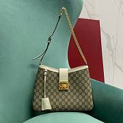 Gucci Padlock GG Medium Shoulder Bag White - 32.5x24x5.5cm - 4