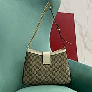 Gucci Padlock GG Medium Shoulder Bag White - 32.5x24x5.5cm - 2