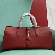 Gucci Medium Tote Bag with Hook Closure Red - 40x19.5x12cm - 1