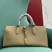 Gucci Medium Tote Bag with Hook Closure Beige - 40x19.5x12cm - 1