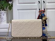 LV Félicie Pochette Cream M82363 - 21x12x3cm - 3