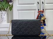 LV Félicie Pochette Black M82477 - 21x12x3cm - 3