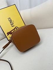 Fendi Mon Tresor Brown Leather Mini Bag - 18x10x12xm - 5