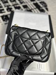 Chanel Caviar 24P Heart Adjustable Strap Black - 20x14x8cm - 6